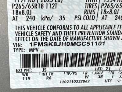 2021 Ford Explorer TIMBERLINE