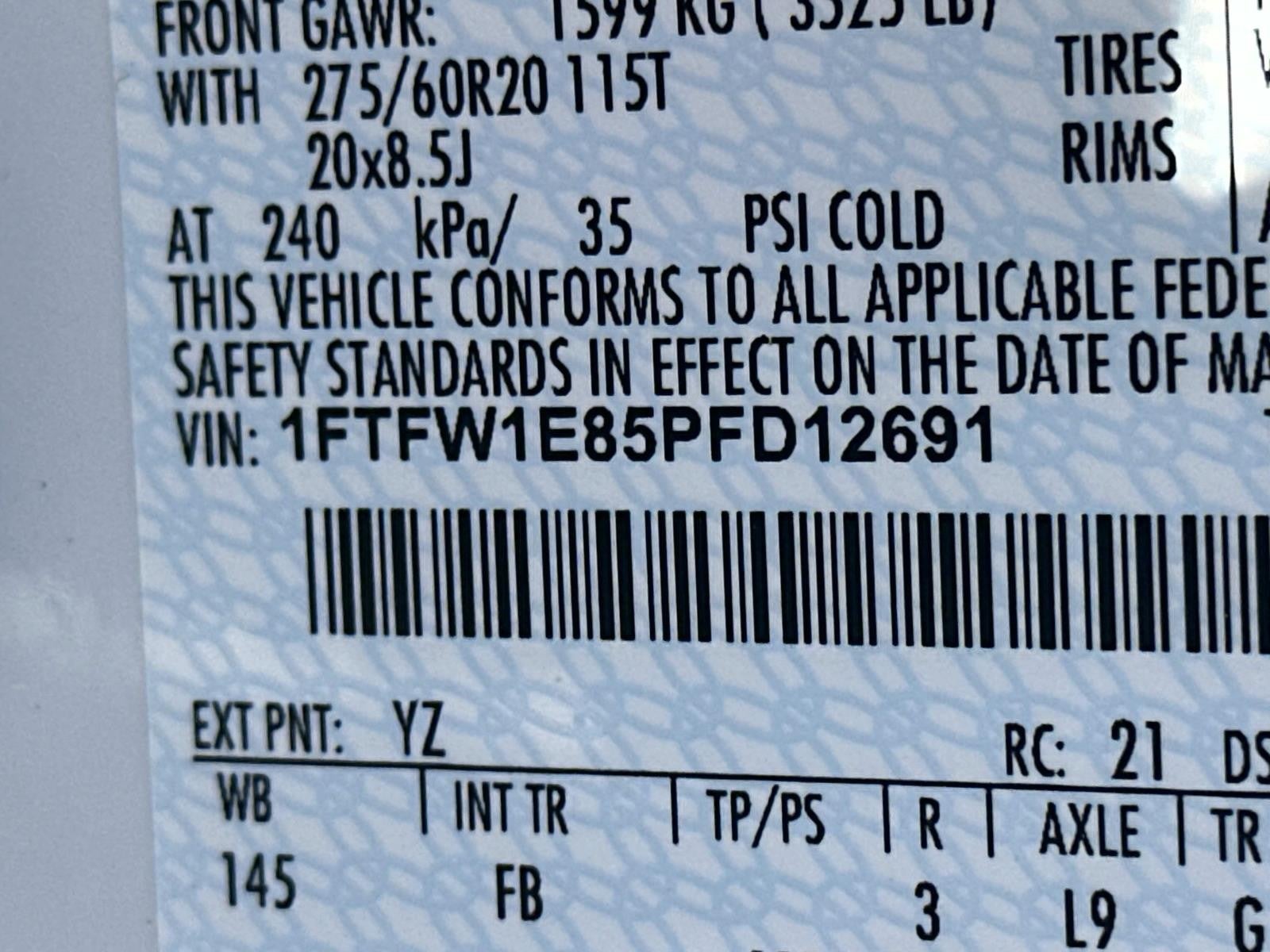 2023 Ford F-150 4WD CREW XLT