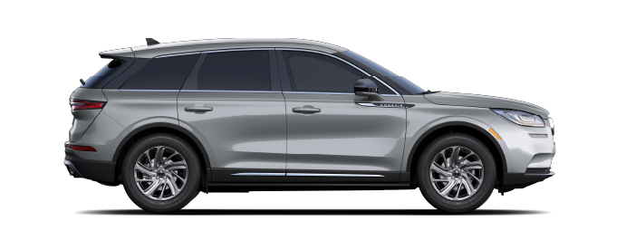 A 2022 Lincoln Corsair is shown in Silver Radiance | Pugmire Lincoln of Marietta in Marietta GA