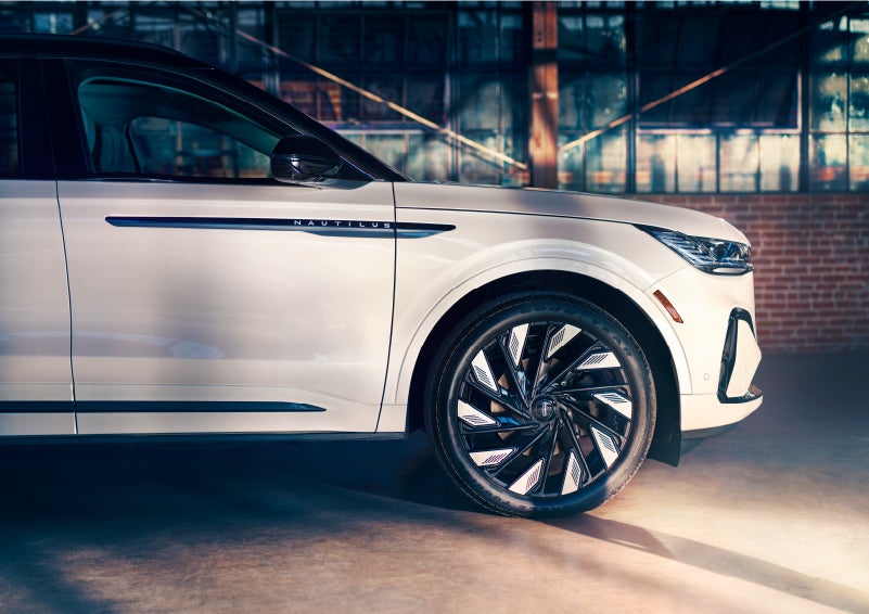 The wheels of the available Jet Appearance Package are highlighted. | Pugmire Lincoln of Marietta in Marietta GA