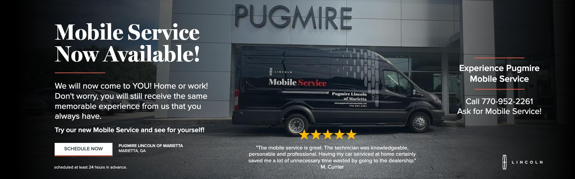 Mobile Service Now Available