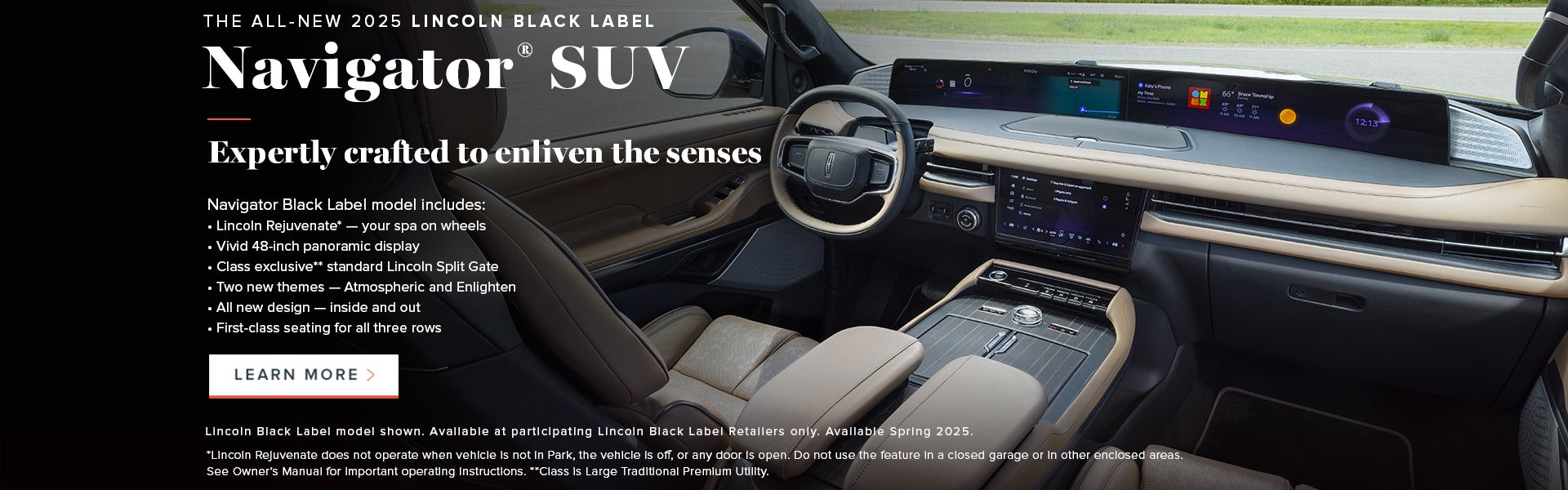 2025 Lincoln Navigator Black Label