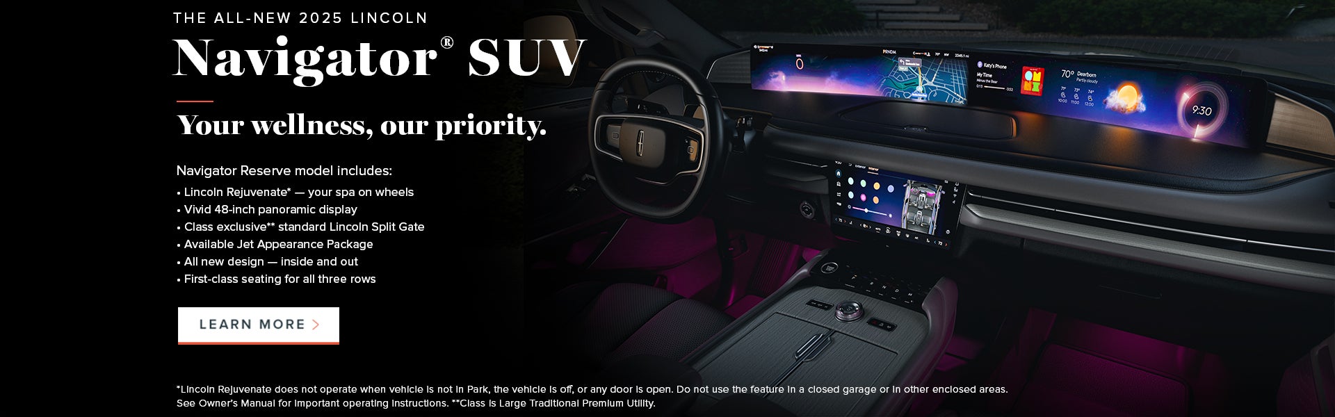 2025 Lincoln Navigator SUV